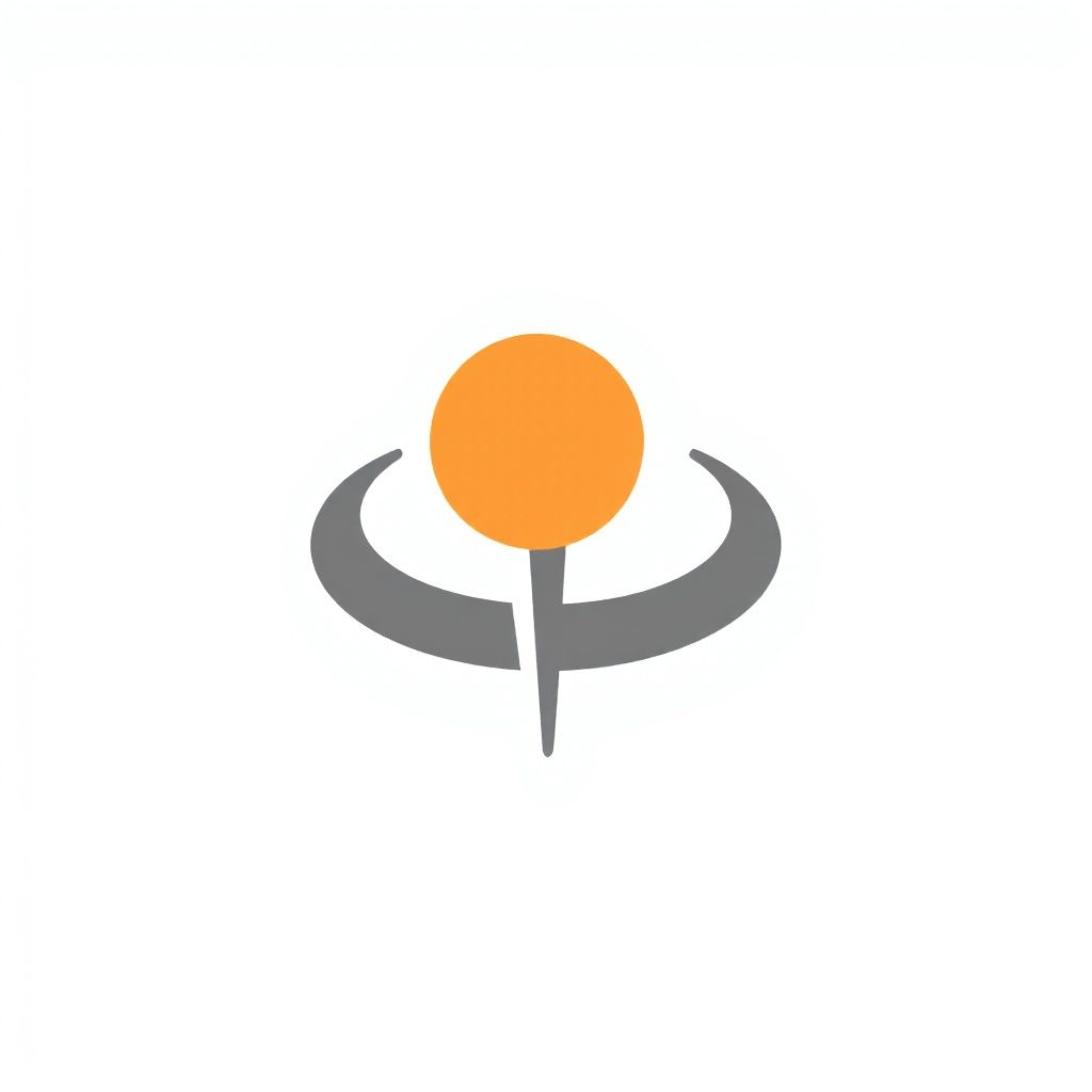 Значок гвоздя, окруженный оранжевой рулеткой, с вкраплениями винтов.
