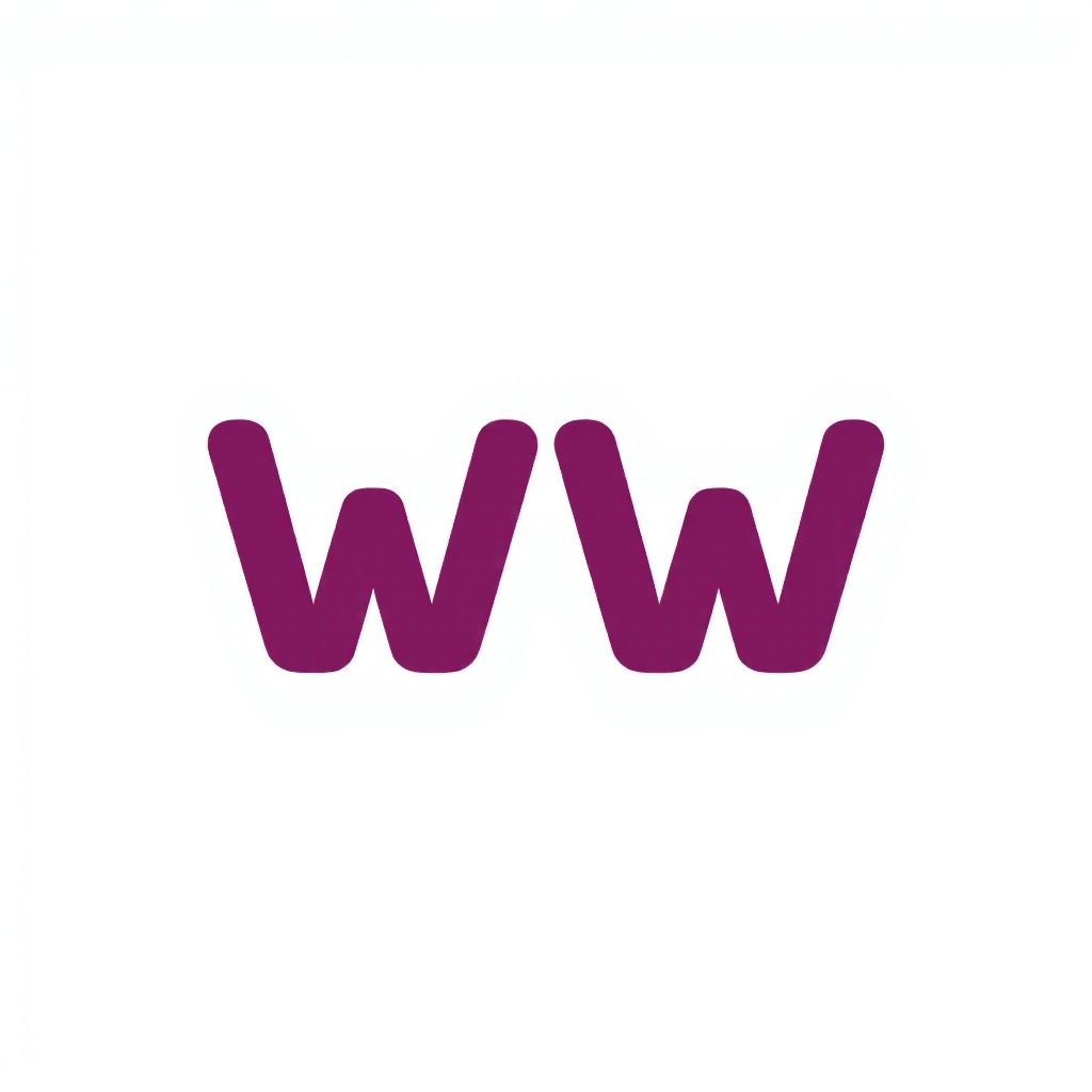 Две маджентовые буквы 'w', выровненные рядом с небольшим зазором.
