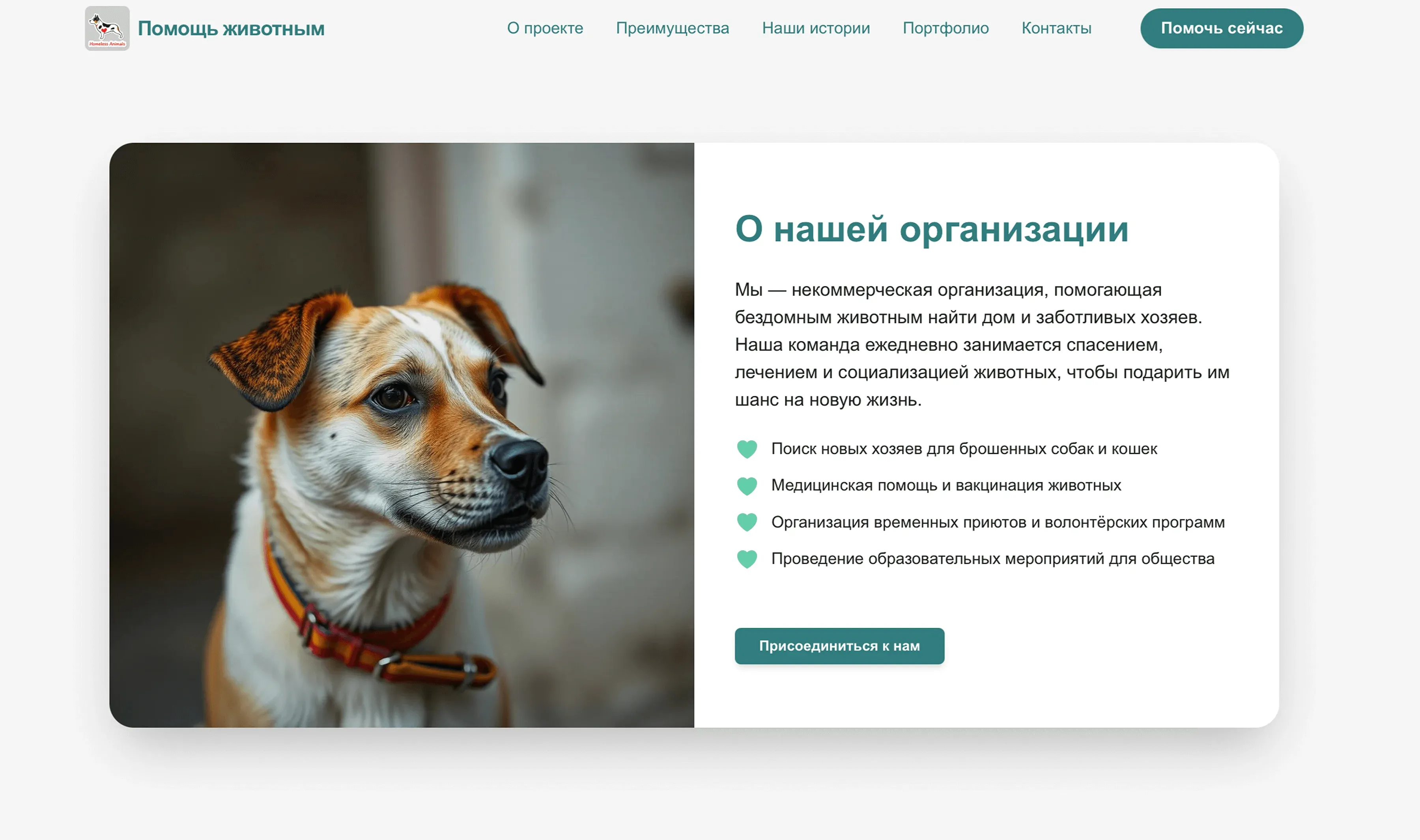 Создай лендинг для некоммерческой организации. НКО специализируется на помощи нуждающимся семьям, экологических проектах и образовательных программах. Подчеркни, что организация имеет большой опыт социальной работы, предлагает реальную помощь и индивидуальный подход к каждой проблемной ситуации. Укажи, что приоритетом является улучшение качества жизни людей и решение социальных проблем. Основные направления: Помощь малоимущим семьям, экологические инициативы, образовательные проекты, волонтерские программы, благотворительные акции. Акция: Возможность стать волонтером и получить сертификат участника.