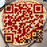 QR‑код с аппетитным миксом грибов и оливок